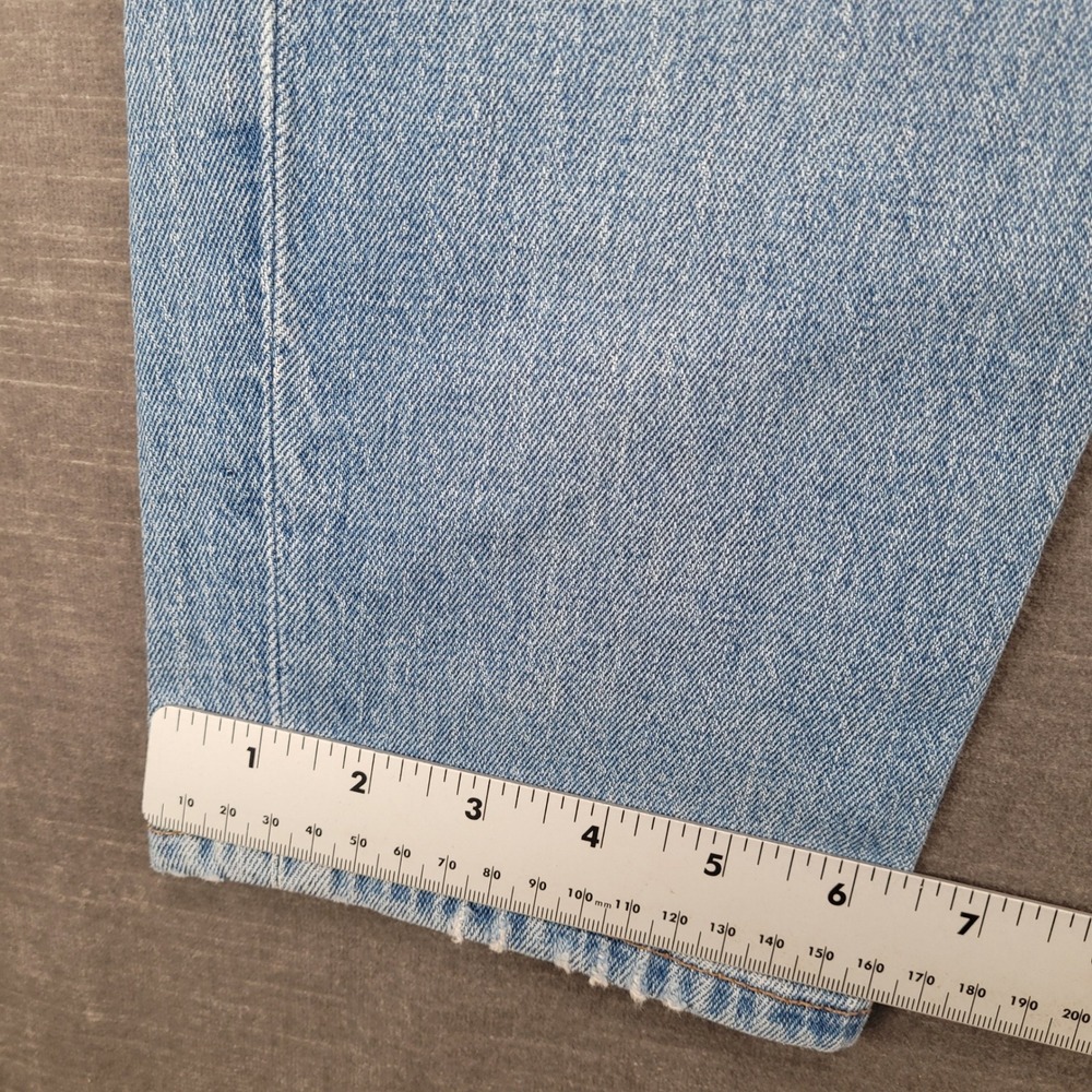 Madewell Classic Straight Jean Light Wash High Rise Denim Womens Size 26‎ - Picture 6 of 8